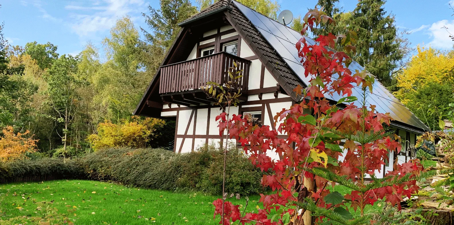 Garten der Ferienvilla (ca. 540 m²)